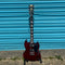 Vintage V69 SG Style Electric Guitar Cherry Red