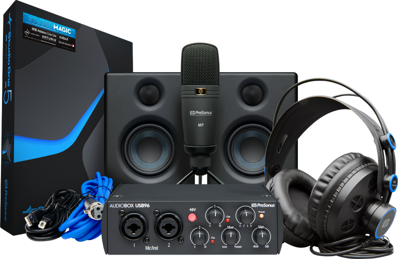 PRESONUS® Audiobox USB 96 Studio Ultimate Bundle 25th Anniversary Edition