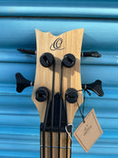 ORTEGA Bamboo Series Short Scale Uke Bass 4 String - Solid Bamboo + Bag