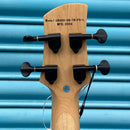 Kala UBass Solid Body Ukuele Electric Bass - Sunburst (Left-Handed) Inc. Padded Gig Bag