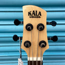 Kala UBass Solid Body Ukuele Electric Bass - Sunburst (Left-Handed) Inc. Padded Gig Bag