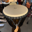 Ex Demo Pearl 14" Synthetic Shell Djembe, Rope Tuned Artisan Cyprus