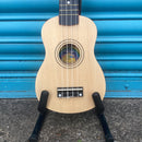 Vintage Laka Rainbow Series Soprano Ukulele - Natural (Inc. Gig Bag)