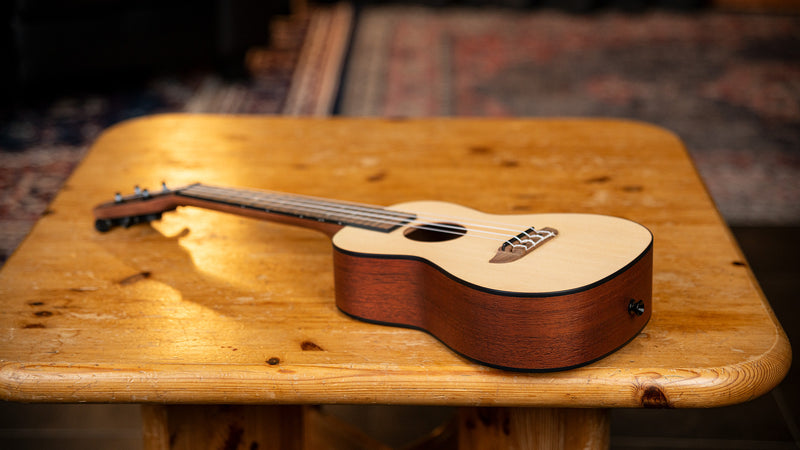 ORTEGA Bonfire Series Concert Ukulele - Natural Finish RU4