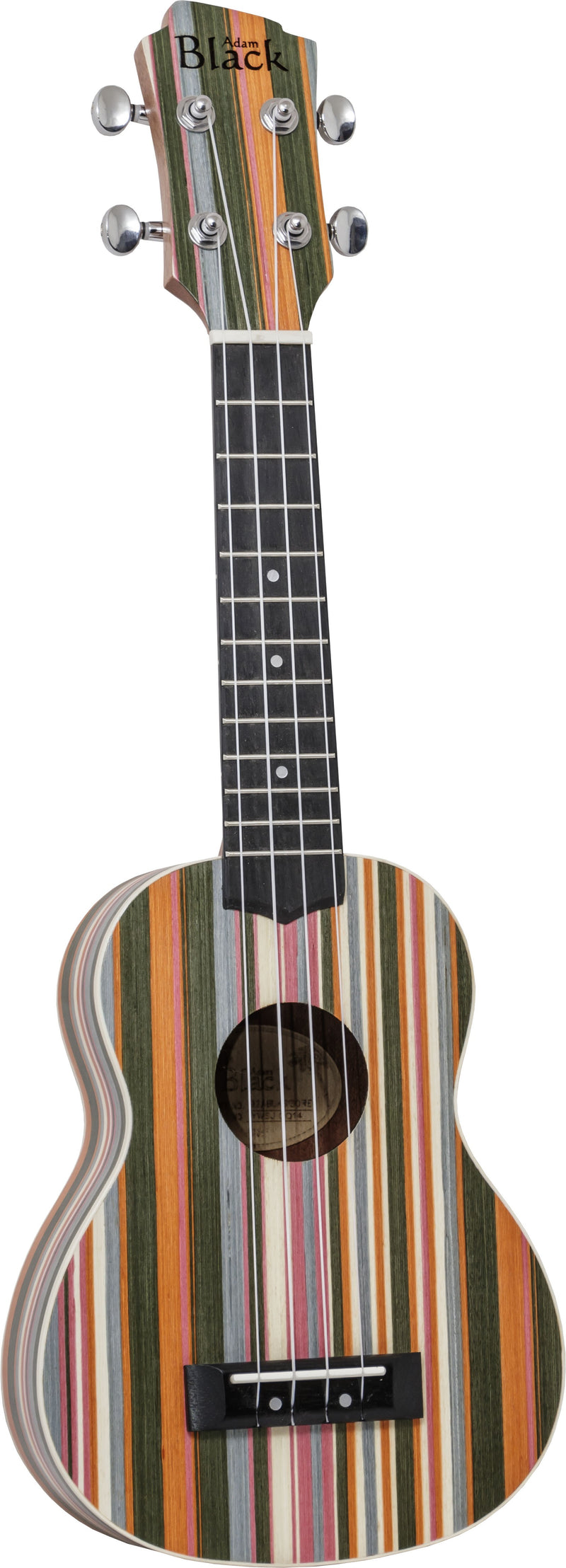 Adam Black ABUKS130 Soprano Ukulele - Rainbow