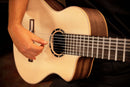 Ortega Family Series Pro Electro Classical Guitar 7 String - Solid Spruce / Sapele Natural + Padded Gig Bag