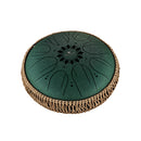 MEINL Sonic Energy Medium Octave Steel Tongue Drum, Dark Green, F