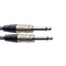 Stagg N Series 6.3mm Jack to 6.3mm Jack Cable - Vintage Tweed (Black)
