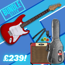 Aria STG-003 Beginner Electric Guitar Upgrade Package