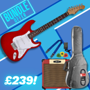 Aria STG-003 Beginner Electric Guitar Upgrade Package