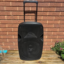 Pre Loved QTX PAL 12 Busker Amp with 2 Wireless Mics
