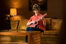 Ortega Earth Series Concert Ukulele 4 String - Fire Red