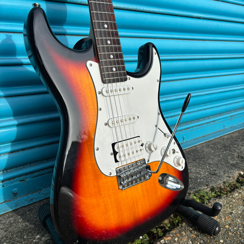 Pre-Loved Aria STG Series HSS In Sunburst