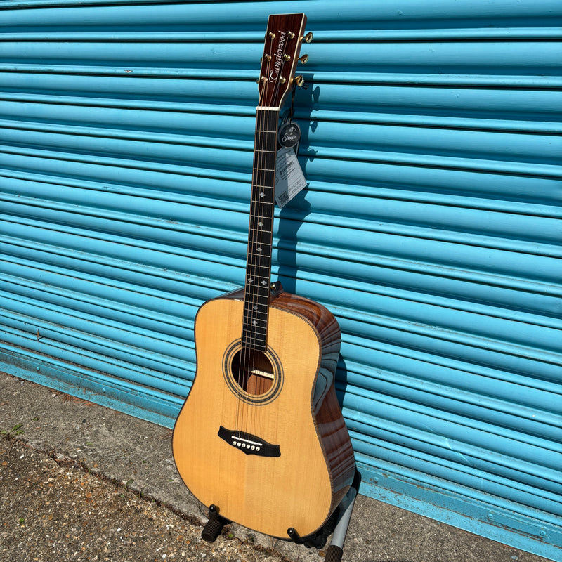 Tanglewood TW15HE Solid Spruce Top Dreadnaught Electro Acoustic-Guitar