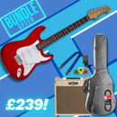 Aria STG-003 Beginner Electric Guitar Upgrade Package