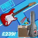 Aria STG-003 Beginner Electric Guitar Upgrade Package