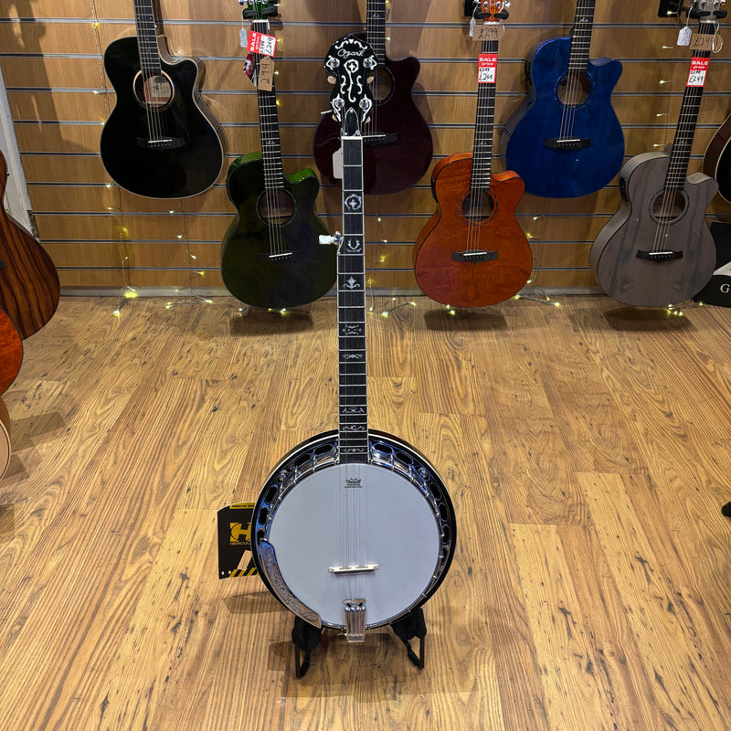 Ozark 5 String Banjo with Padded Gig Bag