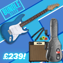 Aria STG-003 Beginner Electric Guitar Upgrade Package