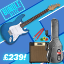 Aria STG-003 Beginner Electric Guitar Upgrade Package