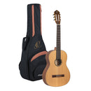 Ortega Family Series Pro 4/4 Classical Guitar - Solid Cedar Top in Natural with Padded Gigbag