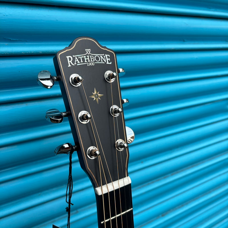 Rathbone Navigator Solid Top Electro Acoustic Guitar With Padded Gig Bag