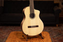 Ortega Family Series Pro Electro Classical Guitar 7 String - Solid Spruce / Sapele Natural + Padded Gig Bag