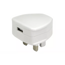 USB Mains Charger 2.1A