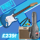 Aria STG-003 Beginner Electric Guitar Upgrade Package