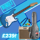 Aria STG-003 Beginner Electric Guitar Upgrade Package