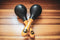 MEINL Percussion Concert Maracas - black