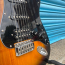 (Pre-Loved) Squier Affinity Strat Style Guitar in Sunburst w/Black Pickguard