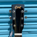 Cort L60 Solid Spruce Acoustic Guitar - Black