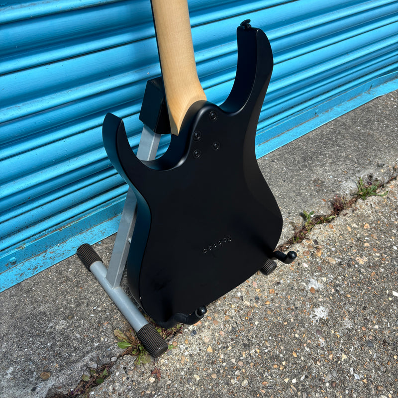 Pre-Loved Ibanez Gio Stealth Black Flat Electric Guitar