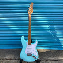 Gould GE10SBL Santa Fe Sonic Blue Strat Style Electric Guitar
