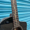 Washburn VITE S9V Bella Tono Studio Cutaway Electro Acoustic Guitar Gloss Charcoal Burst