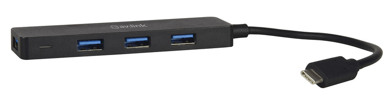 4 Port SuperSpeed USB-C Hub