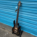 Cort C5 Plus 5 String Bass Guitar OVMH - Antique Brown Burst