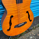 Aria FEB F2/FL M Hollow Body Fretless Medium Scale Electro Acoustic Bass