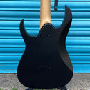 Ibanez GIO RG Series Electric Guitar in Black Flat with Red Plate - GRG131DX-BKF