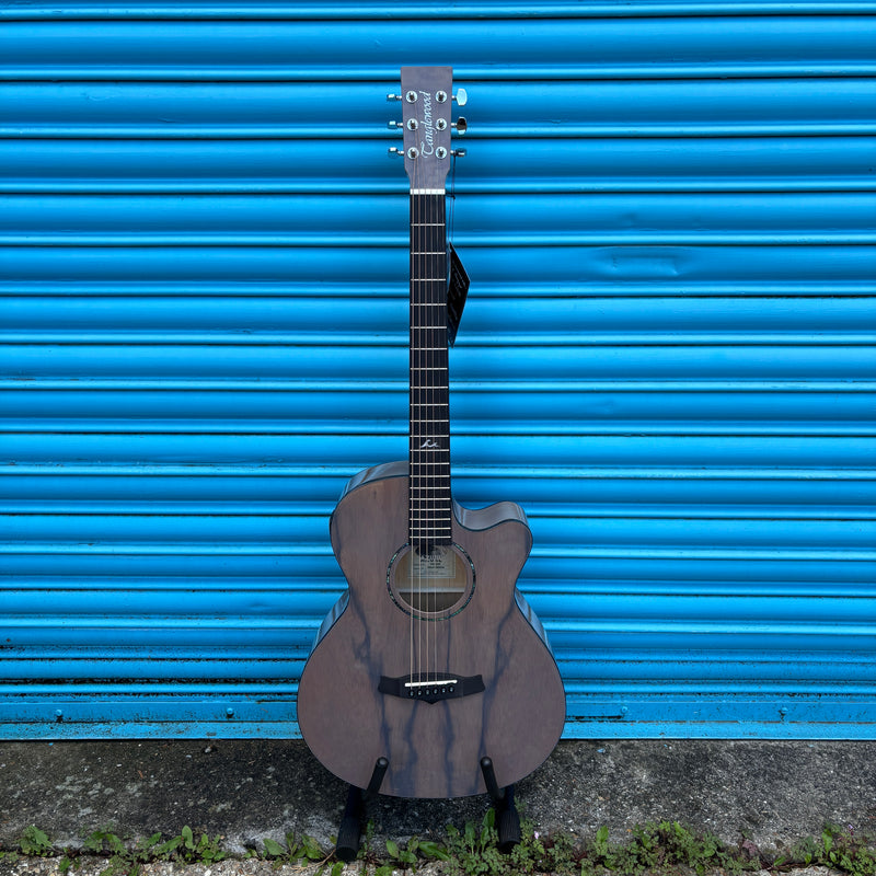 Tanglewood Azure TA4CEGY Super-Folk Electro-Acoustic Guitar Grey