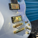 Gould Steelport Electric Guitar - White