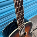Aria MSG-02 Meister Acoustic Guitar Solid Spruce Top Brown Sunburst