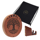 Meinl Sonic Energy 10" Rain Disk, Stream Sound, Moon Phases & Tree of Life Carving