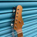 Crafter Crema HSS Electric Guitar - Cosmic Black with Maple Fingerboard