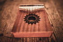 MEINL Sonic Energy Sound Hole Kalimba, 17 Tone, mahogany matte