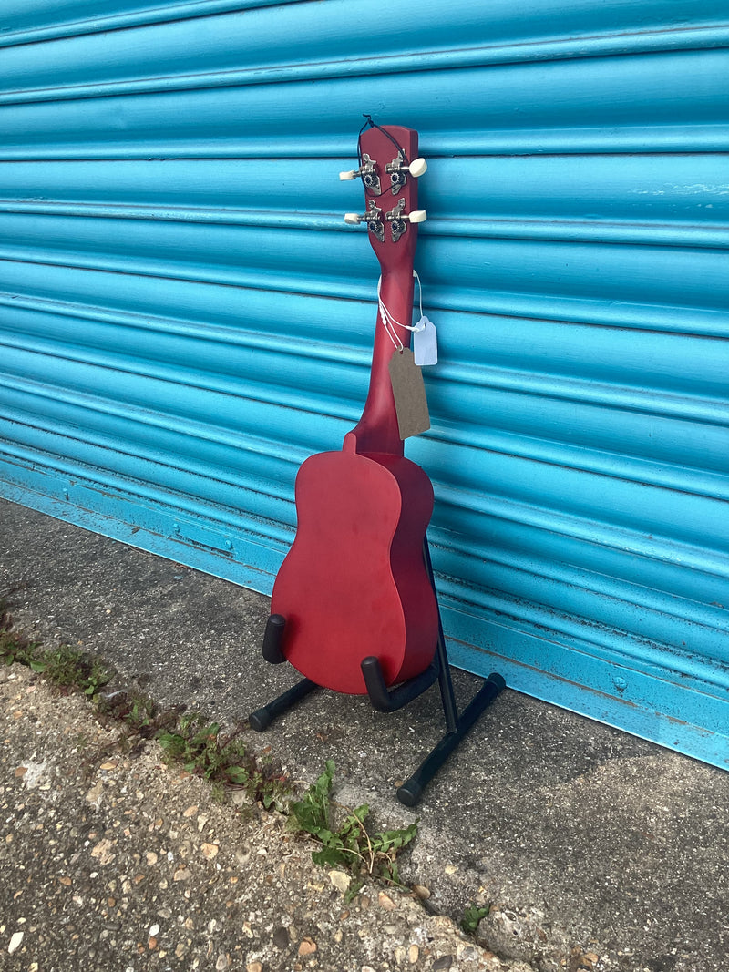 Vintage Laka Rainbow Series Soprano Ukulele - Natural (Inc. Gig Bag)