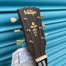 Vintage Historic Series 'Parlour' Electro-Acoustic Guitar  Vintage Sunburst