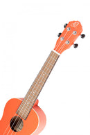 Ortega Earth Series Concert Ukulele Hokkaido Pumpkin Orange RUPUKI