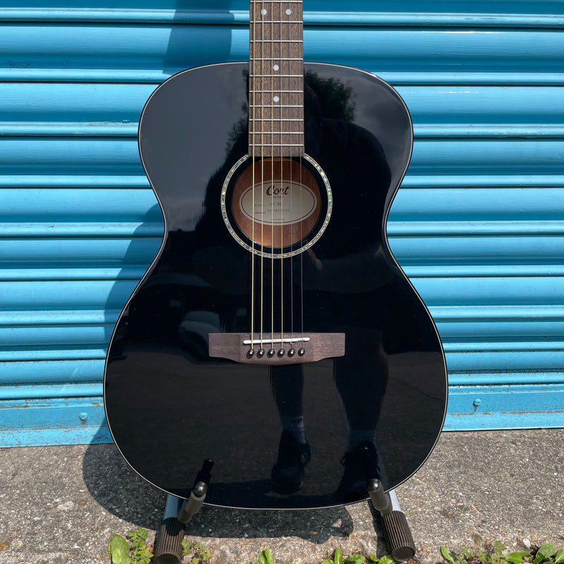 Cort L60 Solid Spruce Acoustic Guitar - Black