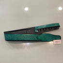 Isuzi Celtic Knott Leather Guitar Strap